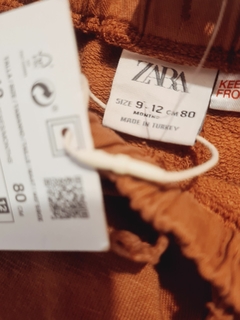 Pantalon Zara 9 a 12 meses - maria del este