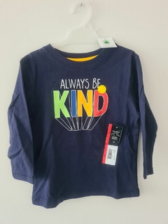 Remera manga larga 2 años