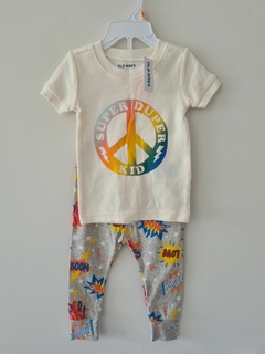 Pijama 2 piezas Old Navy 12 a 18 meses