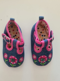 Zapatos con belcro 12 cms
