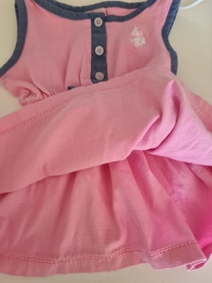 Vestido Polo 6 a 9 meses - maria del este