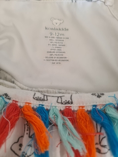 Vestido Koala Kids 9 a 12 meses - maria del este