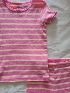 Imagen de PIJAMA CARTER´S 3 Y 4 AÑOS rayado rosa