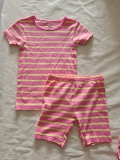 PIJAMA CARTER´S 3 Y 4 AÑOS rayado rosa - comprar online