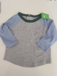 Remera manga larga 12 a 18 meses - maria del este