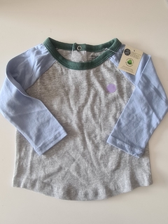 Remera manga larga 12 a 18 meses