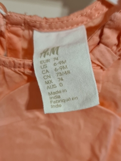 Vestido H&M 6 a 9 meses - comprar online