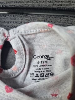 Remera/ vestido 6 a 12 meses - maria del este