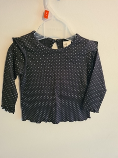 Remera H&M 4 a 6 meses - maria del este