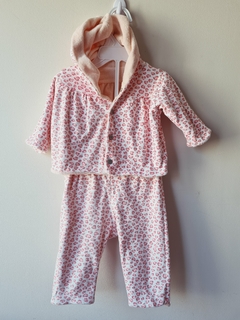Duo Grisino reversible 1 a 3 meses - maria del este