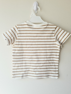 Remera H&M 6 a 9 meses - maria del este