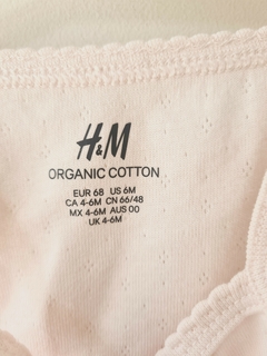 Body H&M 4 a 6 meses - maria del este