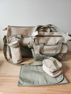 Bolso maternal Miss Lulu 5 piezas - comprar online