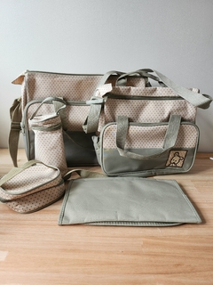 Bolso maternal Miss Lulu 5 piezas