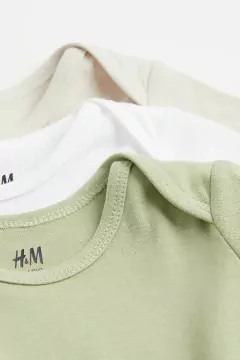 Pack x 3 bodies H&M 2 a 4 meses - comprar online