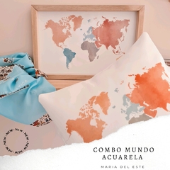 Combo Mundo acuarela