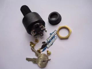 CHAVE IGNIÇÃO 5 PINOS-12V SEM AFOGADOR CHAVE