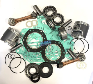 PISTAO YAMAHA 700 BIELA ROLAMENTO RETENTOR KIT MOTOR 0,50