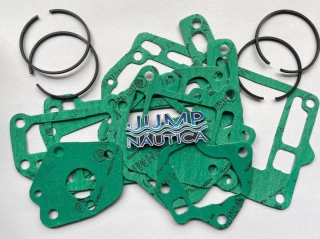 JOGO JUNTA YAMAHA 8C E ANÉIS STD KIT