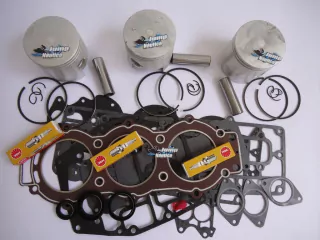 PISTAO YAMAHA 85 -90 3 CIL KIT MOTOR SUPERIOR STD