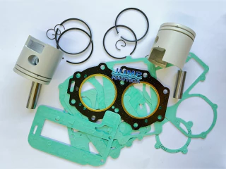 PISTAO YAMAHA 25 DM + JUNTAS KIT MOTOR 0,50 - comprar online