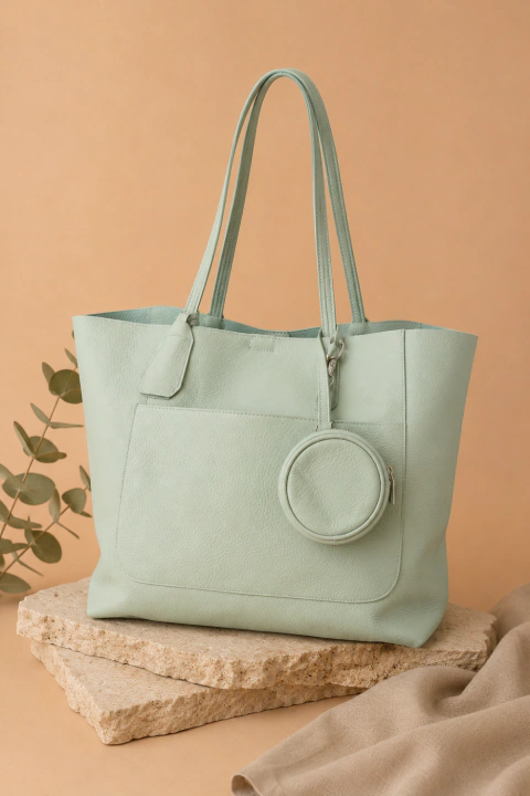 CARTERA DE CUERO SHOPPING BAG -Con Bolsillo en internet