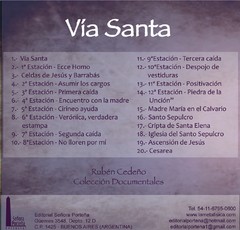 DVD Vía Santa - Documental | Rubén Cedeño - comprar online