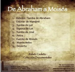DVD De Abraham a Moisés (Biblia I) - Documental | Rubén Cedeño - comprar online