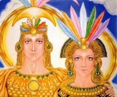 Lámina de los Dioses Merú