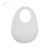 Babero De Silicona Con Bolsillo Regulable Transparente Dispita