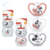 Chupete X2 Space 0-6M Disney Mickey Minnie Nuk - Tienda Online de La Pañalera | panalesonline.com.ar