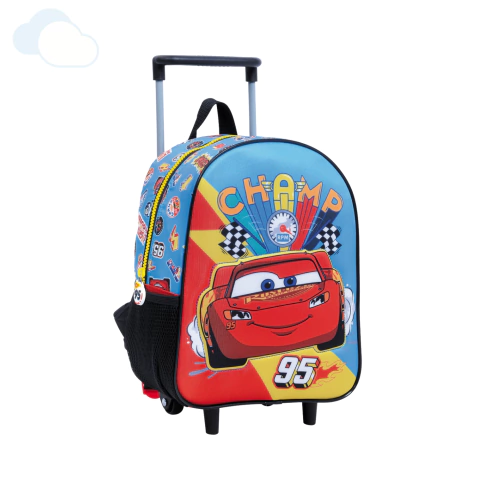 Mochila Escolar Carrito Cars Champ 12 Pulgadas Wabro - comprar online