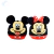 Peluche Mickey Y Minnie 25 Cm Spandex Almohada Disney Phi Phi Toys - comprar online