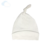 Gorrito Bebe Recién Nacido Algodón Blanco Liso