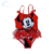 Malla Enteriza Minnie Disney Traje De Baño Infantil Premiun