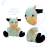 Titere Infantil De Peluche Animalitos 22 CM Phi Phi Toys