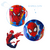 Imagen de Botella Escolar Spiderman Cantimplora Infantil 450ML POP UP WABRO