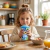 Vaso Infantil Bluey Tapa Boquilla Plástico Easy Sipper Wabro