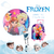 Imagen de Mochila Carrito Escolar Frozen 12 Pulgada Jardin Arendelle Royalty Wabro