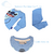 Pijama Infantil Stitch Manga Larga Celeste Original Disney Magic