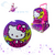 Mochila Carrito Escolar Hello Kitty 16 Pulgadas Infantil Planeta Wabro - comprar online