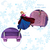 Mochila Carrito Escolar Frozen 12 Pulgada Jardin Arendelle Royalty Wabro en internet