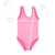 Malla Enteriza Infantil lisa Protección UV Naranjo - comprar online