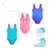 Malla Enteriza Infantil lisa Protección UV Naranjo - Tienda Online de La Pañalera | panalesonline.com.ar