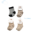 Medias Bebe Recien Nacido Algodon Talle 0 Pack x3 A Wish Deco en internet