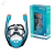 Mascara De Buceo Snorkel Doble Tubo +14 Años Bestway