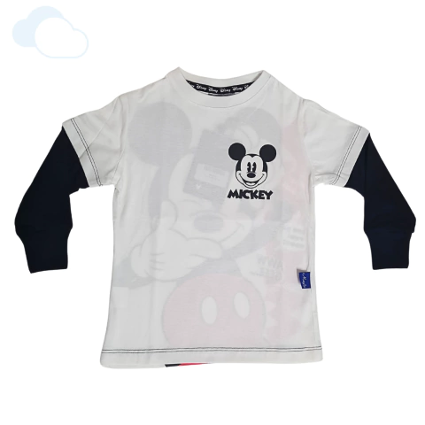 Remera Infantil Manga Larga Mickey Mouse Disney Magic - comprar online