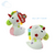 Cunero Sonajero Peluche Con Mordillo Y Espejo Unicornio Sensorial Phi Phi Toys en internet