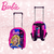 Mochila Carrito Escolar Barbie Hello World Infantil 12 pulgadas Wabro