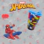 Vaso Infantil SpiderMan Tapa Boquilla Plastico Easy Sipper Wabro